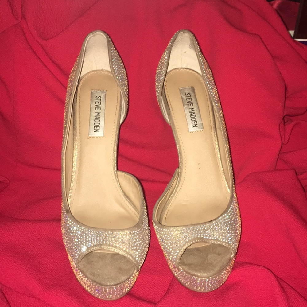 Steve Madden All that glitters heels